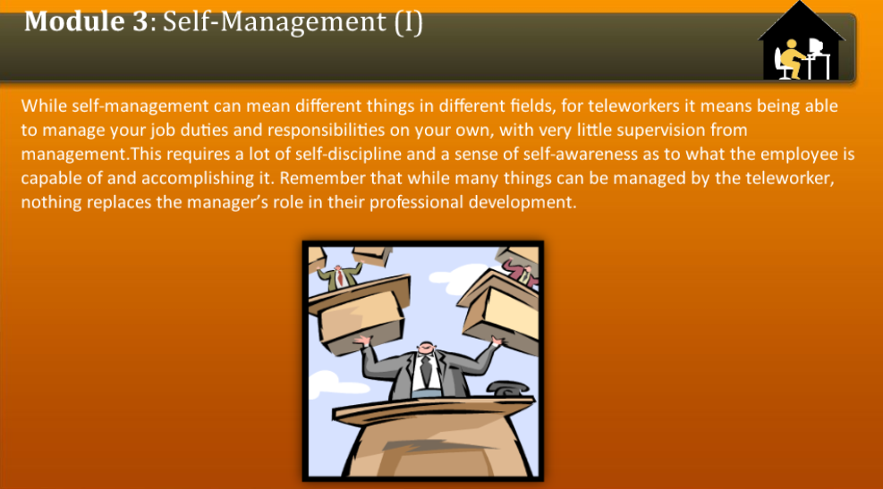 Self Management I FreshSkills